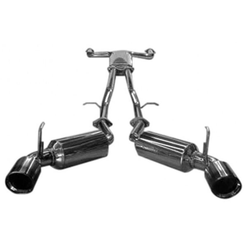 Injen 09-11 Nissan 370Z Dual 60mm SS Cat-Back Exhaust w/ Built In Resonated X-Pipe (SES1989TT)