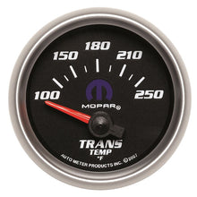 Load image into Gallery viewer, AutoMeter Mopar 52.4mm SSE 100-250 Degree F Transmission Temperature Gauge (880019)