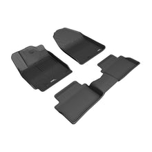 Load image into Gallery viewer, 3D Maxpider KAGU Floor Mat, BLACK, 1ST ROW/2ND ROW (L1HY08901509)