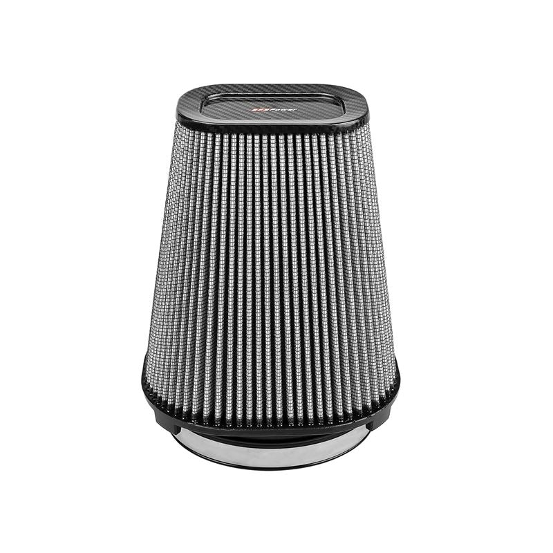 aFe Track Series Intake Replacement Air Filter w/ Pro DRY S Media - Carbon Fiber top (21-90110-CF)