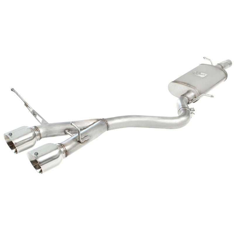 aFe MACH Force-Xp 2-1/2 in 304 Stainless Steel Cat-Back Exhaust w/Polished Tip (49-36408-P)