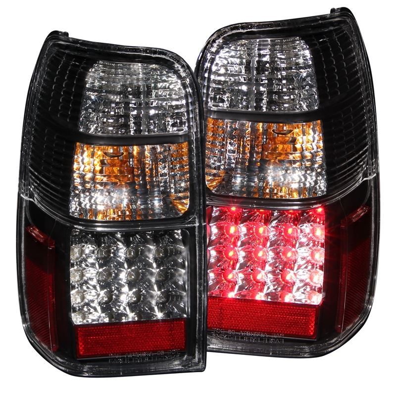 ANZO USA 2001-2002 Toyota 4 Runner LED Taillights Black (311099)