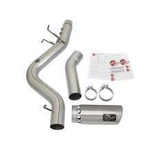 Load image into Gallery viewer, aFe ATLAS 4 IN Aluminized Steel DPF-Back Exhaust System w/ Polished Tip (49-04085-P)