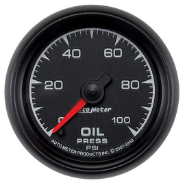AutoMeter ES 52.4mm 0-100 PSI Oil Pressure Gauge (5953)