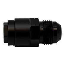 Load image into Gallery viewer, DeatschWerks 8AN Male Flare to 5/16in Female EFI Quick Connect Adapter - Anodized Matte Black(6-02-0143-B)