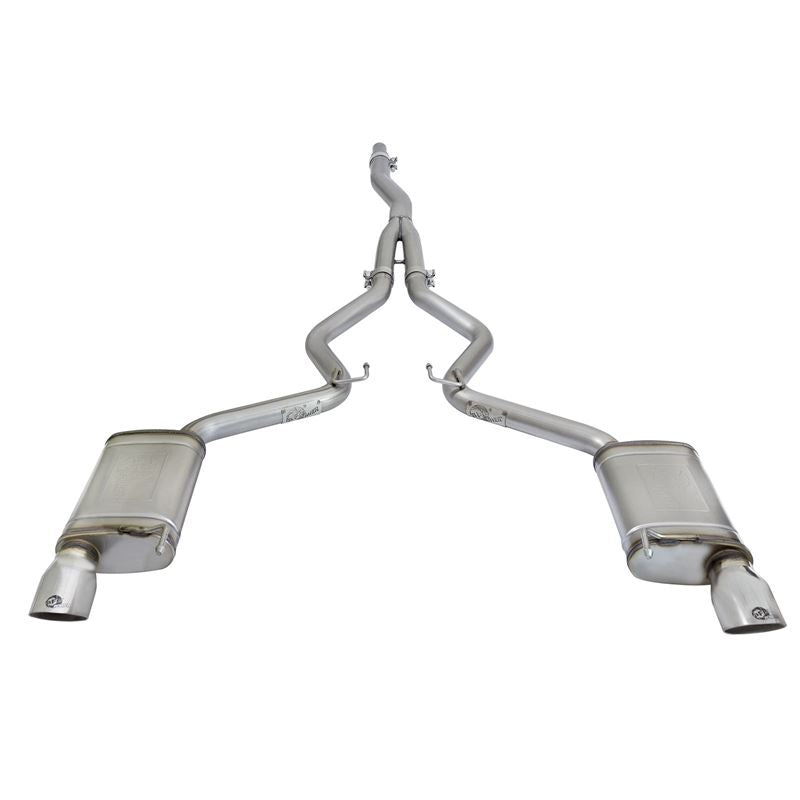 aFe MACH Force-Xp 3 to 2-1/2in Stainless Steel Cat-Back Exhaust Sys w/Polished Tip (49-33084-P)