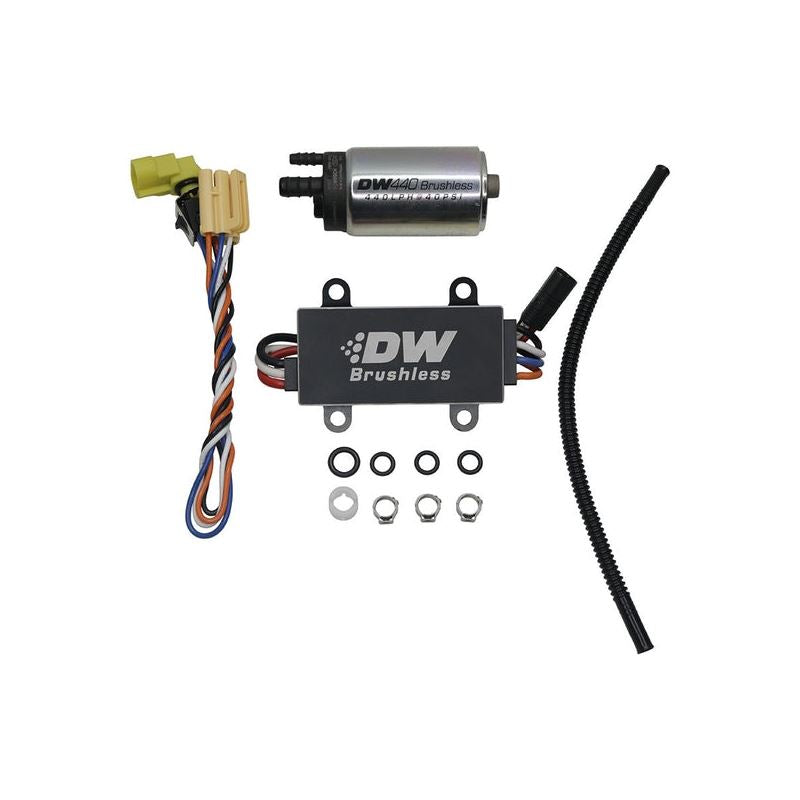 Deatschwerks 440lph in-tank brushless fuel pump w/ 9-0911 install kit (9-442-C102-0911)