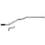 aFe Vulcan Series 2-1/2 IN 304 Stainless Steel Cat-Back Exhaust System w/Black Tip (49-36502-B)