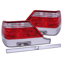 Load image into Gallery viewer, ANZO USA 1995-1999 Mercedes Benz S Class W140 Taillights Red/Clear (221153)