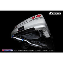 Load image into Gallery viewer, Tomei Full Titanium Muffler Kit Expreme Ti ER34 4 Door (TB6090-NS06B)