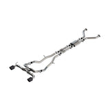 Borla 2.5in ATAK Cat Back Exhaust 4.5in Tip Carbon Fiber Black Anodized for 22-24 Nissan Z (140930CFBA)