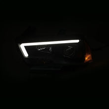 Load image into Gallery viewer, ANZO USA 11-14 Dodge Charger Projector Headlights w/ Plank Style Design Black (121524)