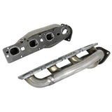 aFe Twisted Steel 304 Stainless Steel Shorty Header (48-32023)