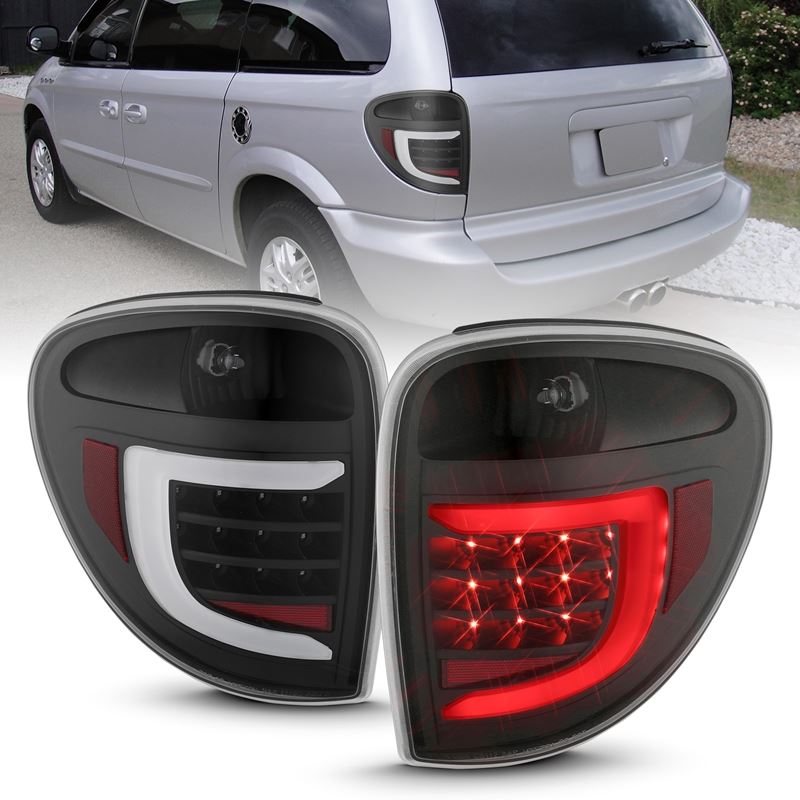 ANZO USA LED Tail Light Assembly for 2004-2007 Chrysler Town and Country (311365)