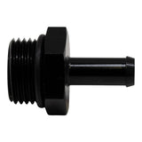 DeatschWerks 8AN ORB Male to 5/16in Male Barb Fitting (Incl O-Ring) - Anodized Matte Black(6-02-0510-B)