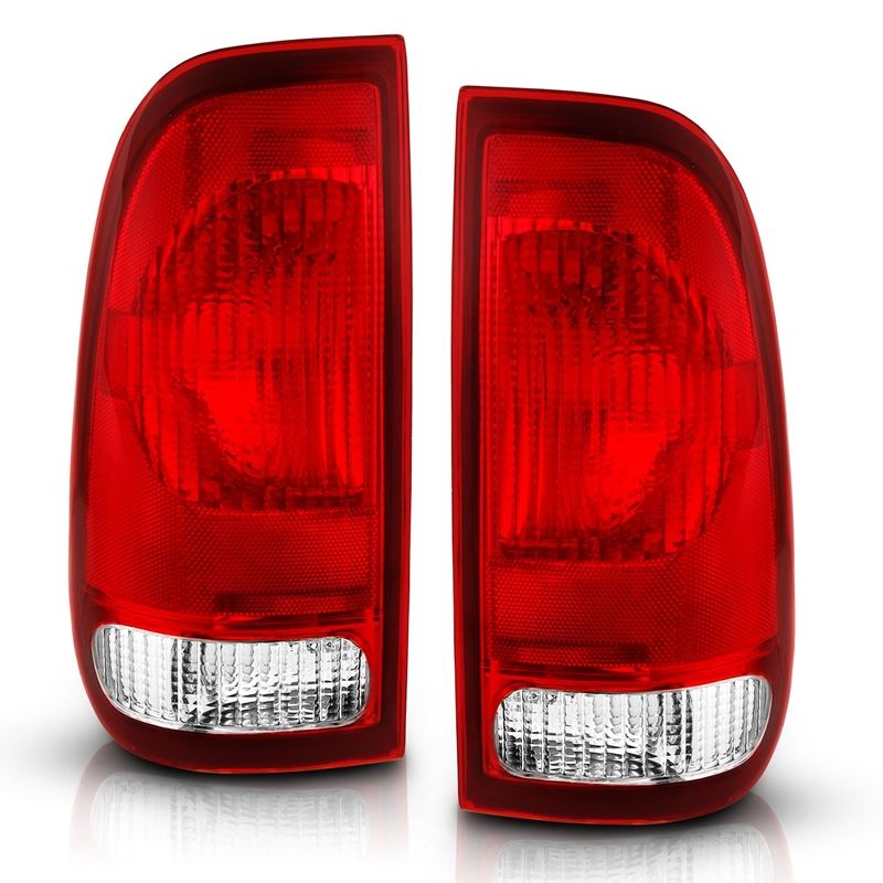 ANZO USA Tail Light Assembly, Red/Clear Lens, OE Replacement, (311307)