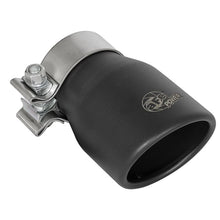 Load image into Gallery viewer, aFe MACH Force-Xp 409 Stainless Steel Clamp-on Exhaust Tip Black (49T25354-B06)