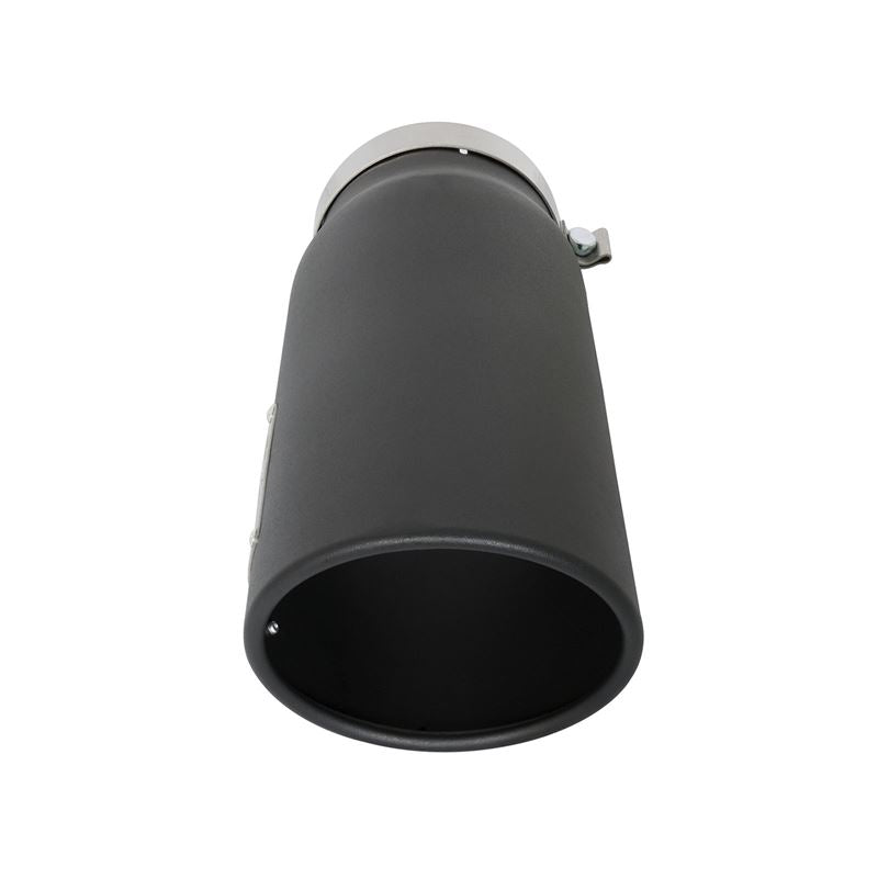 aFe MACH Force-Xp 409 Stainless Steel Clamp-on Exhaust Tip Black (49T50601-B15)