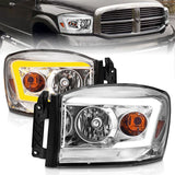 ANZO USA Crystal Headlight Set for 2006-2009 Dodge Ram 1500 (111527)