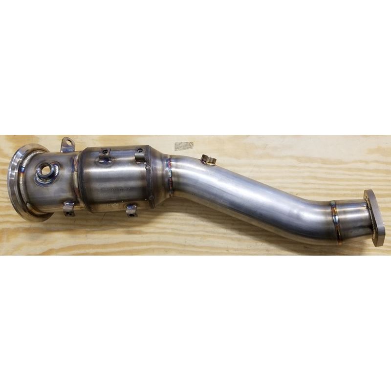 PPE Lexus IS200T/RC200T downpipe without cats - 304 stainless - No O2 conditioner (9200T01 - SS) 2