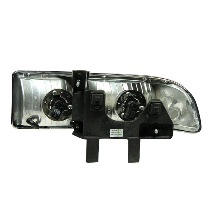 ANZO USA 1998-2005 Chevrolet S-10 Crystal Headlights Chrome (111014)