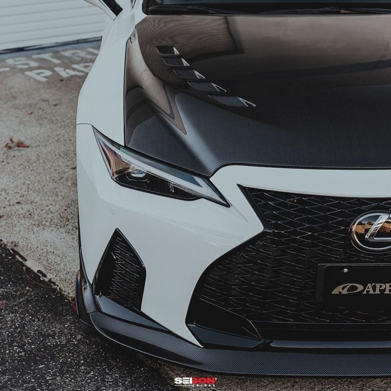 Seibon 21-22 Lexus IS300/IS350 F Sport - BT Style Carbon Fiber Hood (HD21LXIS350-BT)