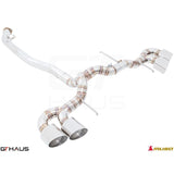 GTHAUS GT Racing Exhaust (Dual Side) Stainless for 2009-2010 Nissan GT-R(NI0111209)