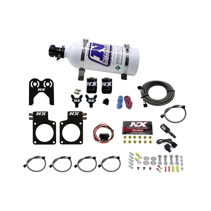 Nitrous Express Nissan GT-R Nitrous Plate Kit (35-300HP) w/5lb Bottle (20717-05)