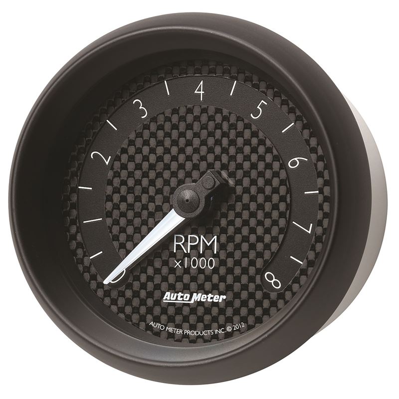 AutoMeter GT Series 3-3/8in In Dash 8K RPM Tachometer (8097)