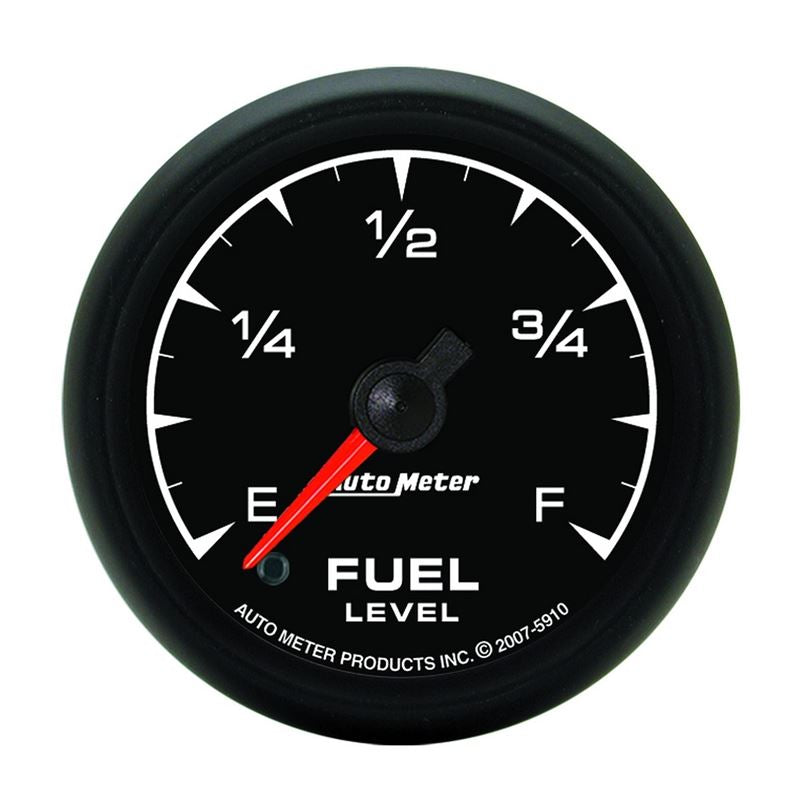 AutoMeter ES 2-1/16in 0-280 ohms Programmable Fuel Level Gauge (5910)