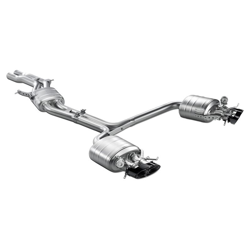 Akrapovic 17-19 Alfa Romeo Giulia Quadrifoglio Evolution Line Cat Back (Titanium) (S-AR/TI/1H)