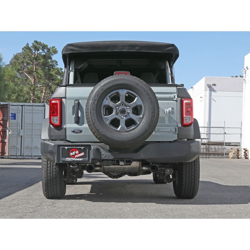 aFe Power Axle-Back Exhaust System for 2021-2022 Ford Bronco(49-33137-B)