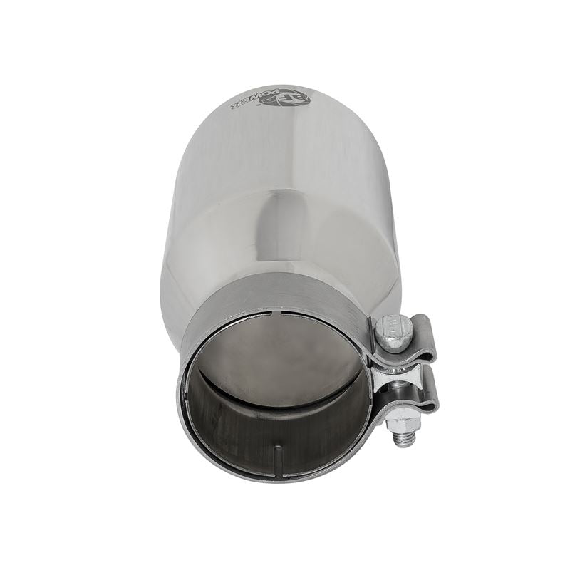 aFe MACH Force-Xp 304 Stainless Steel Clamp-on Exhaust Tip Polished (49T30454-P092)