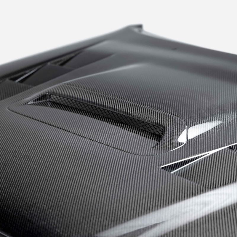 Seibon 12-15 Toyota Tacoma TS-Style Carbon Fiber Hood (HD12TYTA-TS)