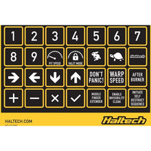 Load image into Gallery viewer, Haltech Keypad Label Set (HT-011500)