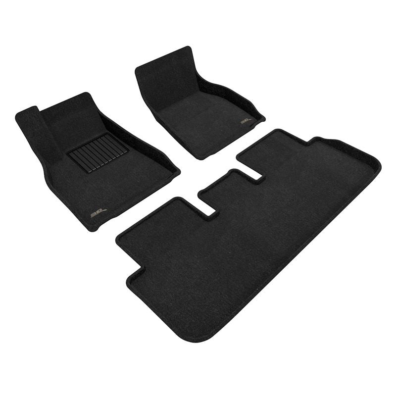 3D Maxpider ELEGANT Floor Mat, BLACK, 1ST ROW/2ND ROW (L1TL03804709)