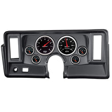 Load image into Gallery viewer, AutoMeter Designer Black 69-76 Nova Dash Kit 6pc Tach / MPH / Fuel / Oil / WTMP / Volt (7024-DB)