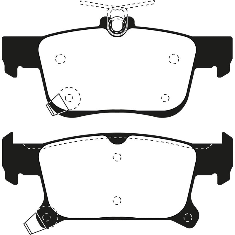 EBC Greenstuff 2000 Series Sport Brake Pads (DP23069)