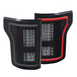 ANZO USA 2015-2017 Ford F-150 LED Taillights Smoke (311286)