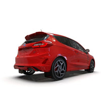 Load image into Gallery viewer, Rally Armor Black UR Mud Flap w/ Dark Grey Logo for 2018-2019 Ford Fiesta (MF60-UR-BLK/DGRY)