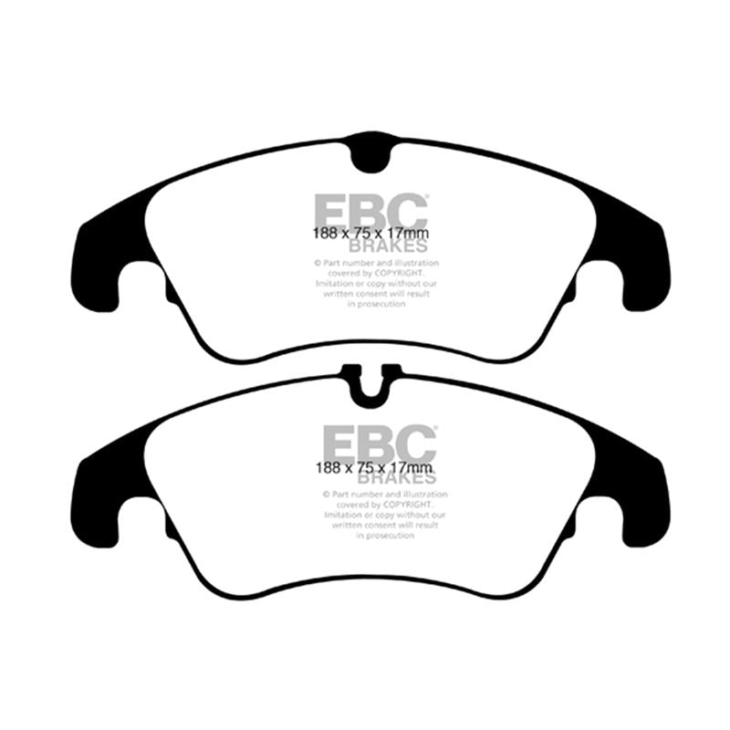 EBC Yellowstuff Street And Track Brake Pads (DP41986R)