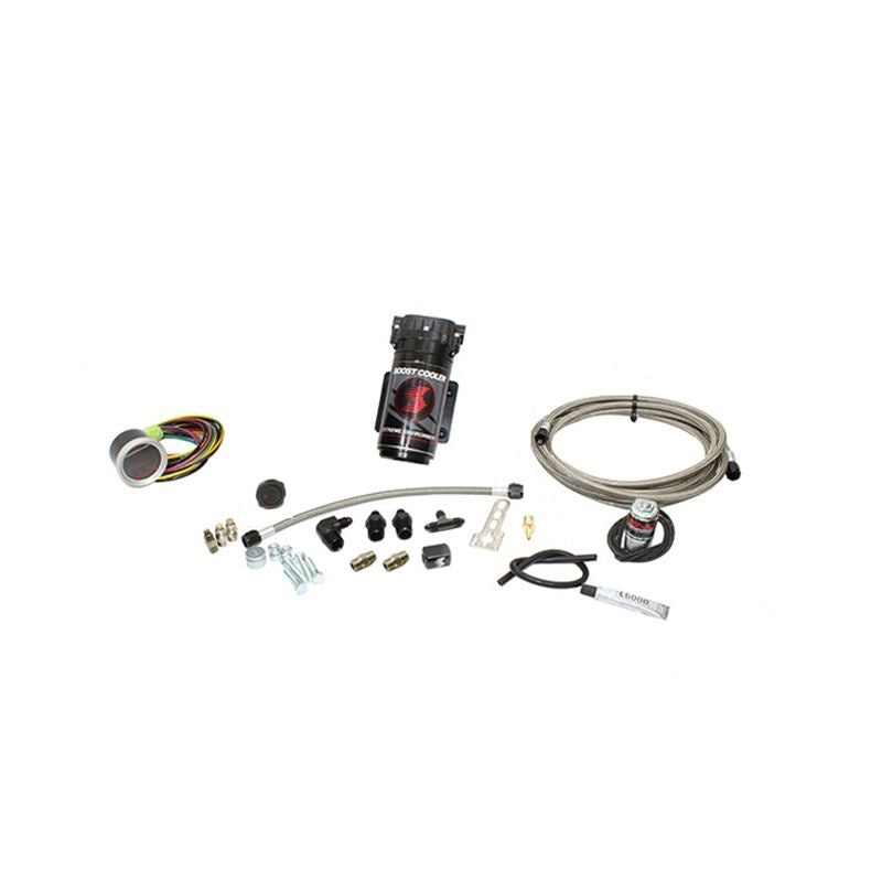 Snow Performance 07-17 Cummins 6.7L Stg 2 Boost Cooler Water Inj. Kit (SS Brded Line/4AN) w/o Tank (SNO-410-BRD-T)