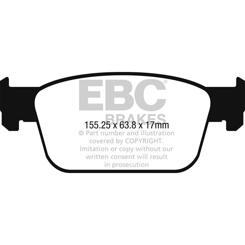 EBC Greenstuff 2000 Series Sport Brake Pads (DP22273)