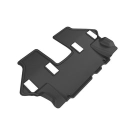 3D MAXpider Compatible with NISSAN ARMADA / INFINITI QX80 WITH BUCKET 2ND ROW 2017-2024 KAGU BLACK R3 (L1NS09531509)