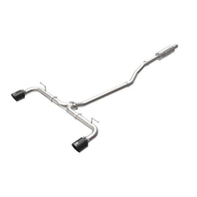 Load image into Gallery viewer, aFe Takeda 2-1/2 IN 304 Stainless Steel Cat-Back Exhaust System w/Black Tips (49-37015-B)