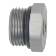 Load image into Gallery viewer, DeatschWerks 10AN ORB Male Plug Fitting with 1/8in NPT Gauge Port - Anodized DW Titanium (6-02-0732)