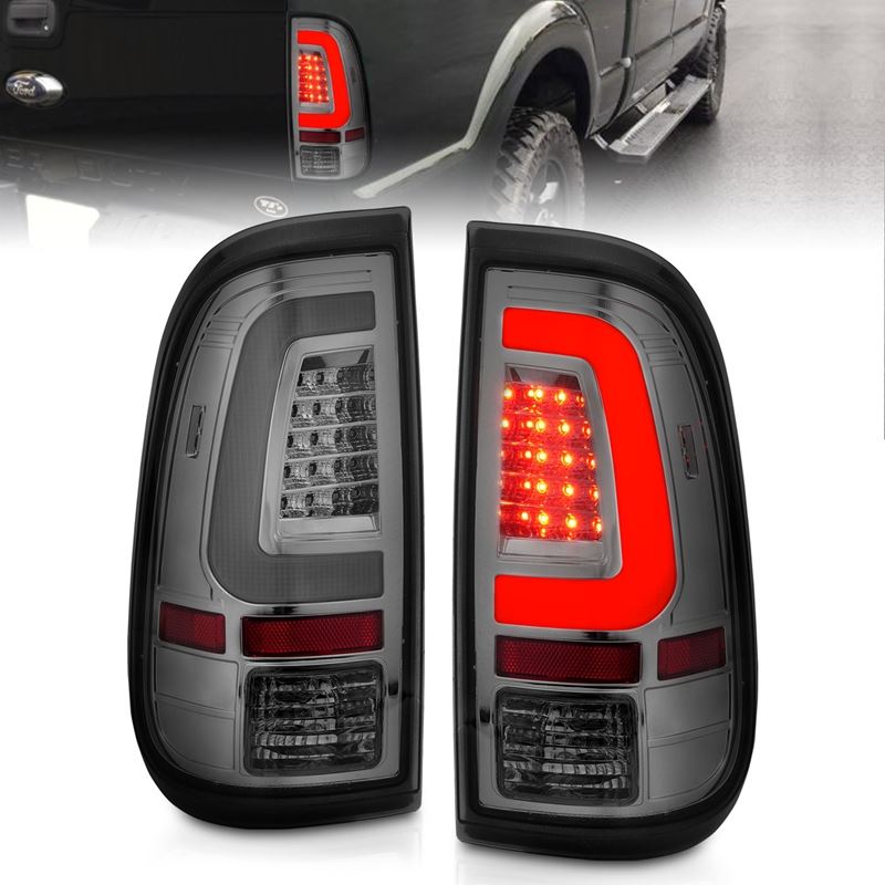 ANZO USA LED Tail Light Assembly for 2008-2016 Ford F-250 Super Duty (311357)