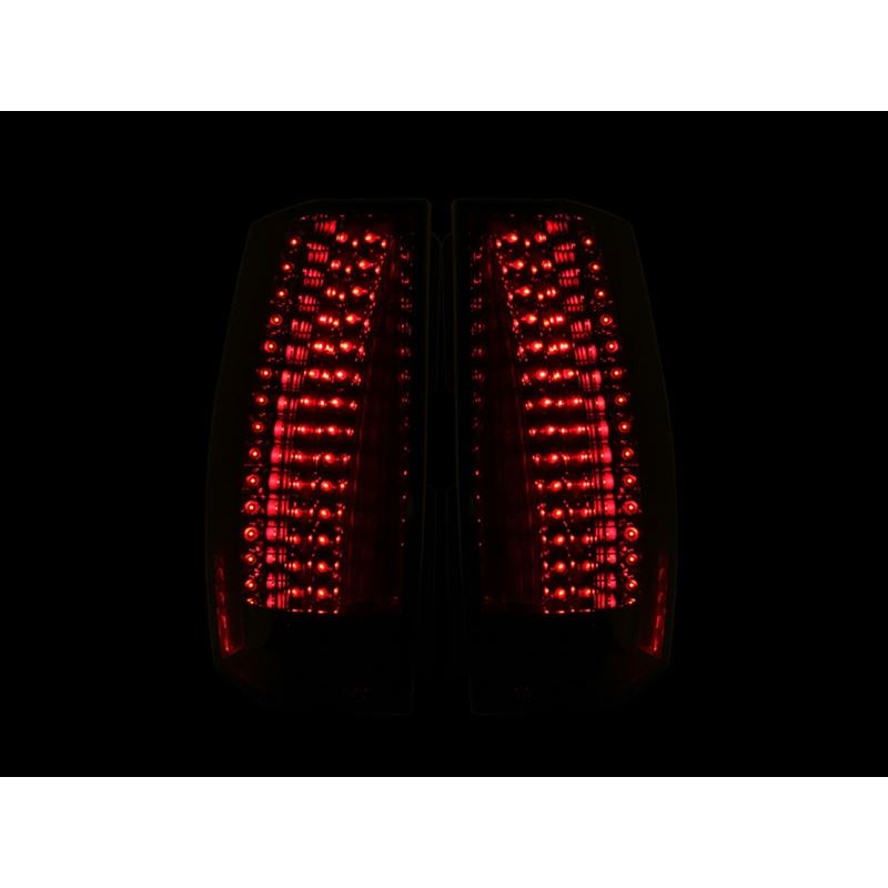 ANZO USA 2007-2011 Cadillac Escalade LED Taillights Chrome (321287)