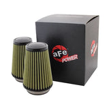 aFe Magnum FORCE Intake Replacement Air Filter w/ Pro GUARD 7 Media (Pair) (72-90069M)