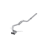 MBRP Exhaust 3in. Cat Back Dual Center Outlet Race AL (S4201AL)